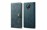 Lenuo Leather flipové pouzdro pro Xiaomi Redmi Note 8, modrá