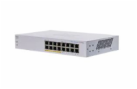 Cisco CBS110-16PP CBS110 Unmanaged 16-port GE, Partial PoE