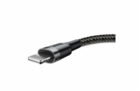 Baseus Cafule nabíjecí/datový kabel USB na Lightning 2,4A 1m, šedá-černá