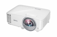 BenQ DLP Projektor MW809STH /1280x800 WXGA/3000 ANSI/20000:1/0,49:1/HDMI/3D/Short Throw