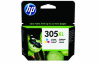 HP inkoustová kazeta 305 CMY pro DeskJet