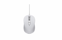 ASUS MU101C/ Kancelářská/ Optická/ Drátová USB/ Bílá