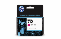 HP 712 Inkoustová náplň purpurová
