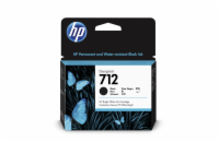 HP 712 Inkoustová náplň černá (80ml)/ 3ED71A