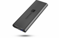 Connect It CEE-7050-AN CONNECT IT AluSafe externí box pro SSD disky M.2 NVMe, 10 Gbps, USB-C, Antracitová