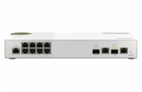 QNAP řízený switch QSW-M2108-2C (8x 2,5GbE RJ45 a 2x kombinované 10GbE SFP+ / RJ-45)