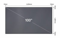 Epson plátno Laser TV 100" Screen - ELPSC35