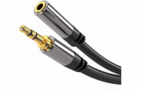 PREMIUMCORD prodlužovací kabel, Jack 3.5mm - Jack 3.5mm M/F 1,5m