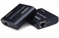 PremiumCord khext60-7 PREMIUMCORD HDMI extender na 60m FULL HD 1080p přes jeden kabel Cat5e/6/6a/7, EDID nastavení