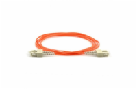 Optický patch cord duplex  SC-SC 50/125 1m MM OM4