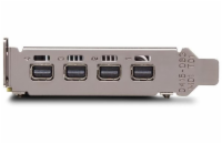 PNY Quadro P1000 V2 4GB GDDR5 VCQP1000V2-PB PNY Quadro P1000 V2 DP / 4GB GDDR5 / PCI-E / 4x miniDP 1.4 / Low profile bracket v balení
