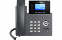 Grandstream GRP2603P SIP telefon, 2,48" LCD podsv. displej, 6 SIP účty, 2x1Gbit port, PoE