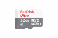 SanDisk MicroSDXC karta 32GB Ultra (80MB/s, Class 10, Android) + adaptér