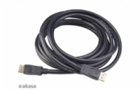 Akasa AK-CBDP23-30BK AKASA kabel DisplayPort na DisplayPort 8K@60Hz, v1.4, 3m