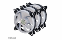 AKASA sada 3x 120mm LED ventilátor VEGAS AR7