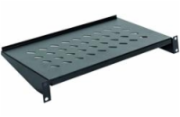 Legrand EvoLine 2-bodová police pevná 1U 400mm, nosnost 25kg - 