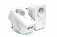 TP-Link TL-PA7027PKIT průchozí powerline set (AV1000,2xGbE, HomePlug AV2)