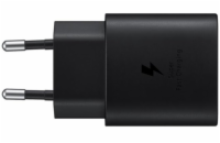 Samsung cestovní nabíječka EP-TA800EBE, PD, Fast charging, USB-C, 25 W, černá, (bulk)