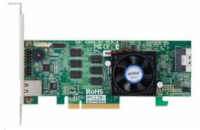 ARECA Tri-mode RAID card 8-port int. (SFF-8654) 8GB DDR4, PCIe4.0 x8 Card, LP