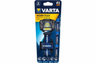 Čelová svítilna VARTA 18648 WORK FLEX MOTION SENZOR H20, LED, 3W+COB, 3xAAA, odolná