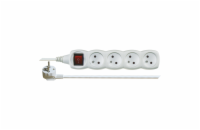 EMOS prodlužovací kabel 4z5m s vypínačem 1,0mm PVC