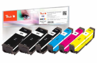PEACH kompatibilní cartridge Epson No 33 MultiPack Plus, 2xbk, pbk, c, m, y