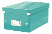 LEITZ Krabice na DVD  Click&Store, ledově modrá
