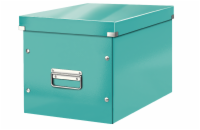 LEITZ Čtvercová krabice  Click&Store, velikost L (A4), ledově modrá