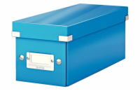 LEITZ Krabice na CD  Click&Store, modrá