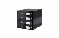 LEITZ Zásuvkový box  Click&Store, 4 zásuvky, černá