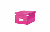 LEITZ Univerzální krabice  Click&Store, velikost S (A5), růžová