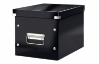 LEITZ Čtvercová krabice  Click&Store, velikost M (A5), černá