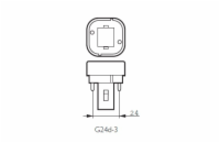 Zářivka Philips MASTER PL-C 26W/830/2p