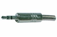 JACK AP11 3,5 STEREO stříbrný - vidlice KJS03