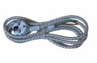 Solight flexo kabel, 3x 0,75mm2, pletená, 3m