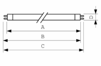 Zářivková trubice PHILIPS MASTER TL5 HE 14W/830