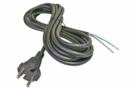 Kabel flexo guma 2x1,5mm, černá, 3m S03330