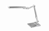 ECOLITE LED stolní lampa dotyková, 9W, volba teploty světla, stmívatelná, stříbrná   LBL1207-STR