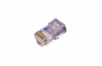 OEM konektor krimpovací RJ45-8p8c, UTP, CAT5E pro drát, neskládaný  KAA280