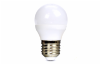Solight LED žárovka, miniglobe, 8W, E27, 4000K, 720lm - WZ429-1