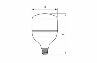 Philips Žár.LED TrueForce Core 35W E27 PHILIPS TForce Core HB MV ND 35W E27 840 G3 P781071