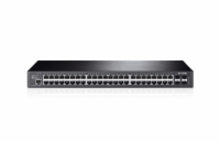 TP-Link TL-SG3452 TP-Link TL-SG3452 JetStream 52-Port Gigabit L2+ / 48x Gigabit / 4x Gigabit SFP / RJ-45/Micro-USB Console Port