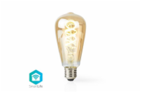 Nedis WIFILT10GDST64 - SmartLife LED žárovka | Wi-Fi | E27 | 350 lm | 5.5 W | Studená-Teplá Bílá | Glass, G