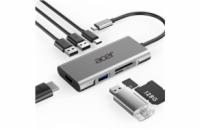 Acer HP.DSCAB.008  7v1 Type C dongle: 3 x USB3.0, 1 x HDMI, 1 x type-c pd, 1 x sd card reader, 1 x tf card reader