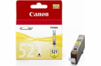 Canon CARTRIDGE CLI-521Y žlutá pro IP 3600,4600,4700, MP5x0, MP6x0, MX8x0, MP9x0