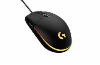 Logitech herní myš G102 LIGHTSYNC/ optická/ 6 tlačítek/ 8000dpi/ USB/ černá