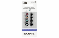 SONY EP-EX10A Hybridní silikonové koncovky sluchátek - černá