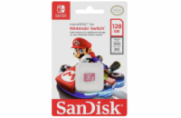 Sandisk microSDXC pro Nintendo Switch 128 GB, V30, U3, C10, A1, UHS-1, 100MB/s R, 90MB/s W