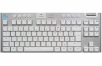 Logitech G915 TKL Tenkeyless LIGHTSPEED Wireless RGB Mechanical Gaming Keyboard - GL Tactile - WHITE - US INT L