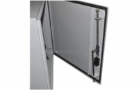 XtendLan Venkovní rozvaděč pro 19", 12U, hloubka 420mm, IP55, 3-bodový zámek, šedý